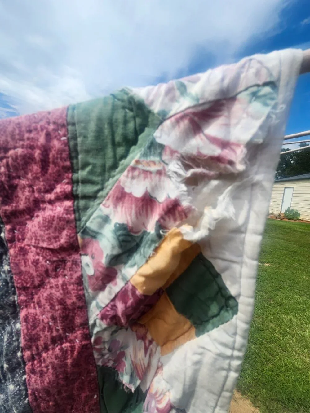 Vintage quilt size 96